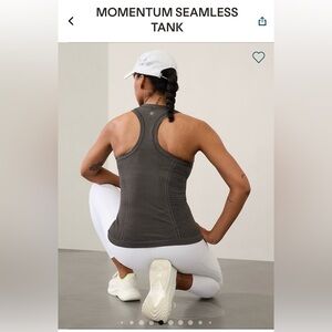 NBW, Athleta, seamless tank. Mini stripe. Size M!